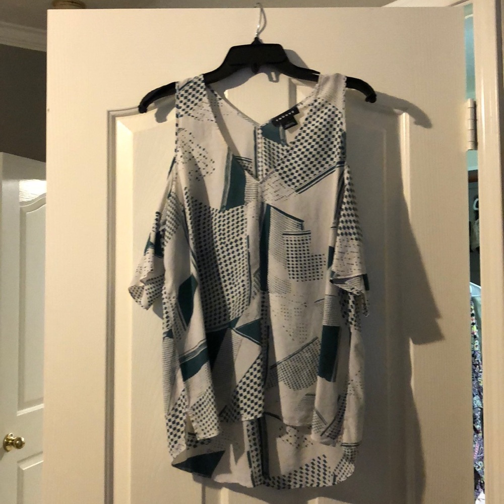 Open Shoulder Blouse